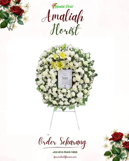 Krans Bunga Duka Sorongan